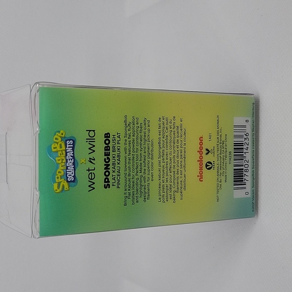 SpongeBob Wet n Wild Makeup Sponge Brush and Sponge Case 5 Piece Set - Picture 5 of 11